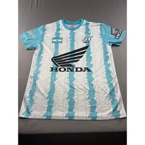 Honda Men’s Light Blue & White Racing Jersey